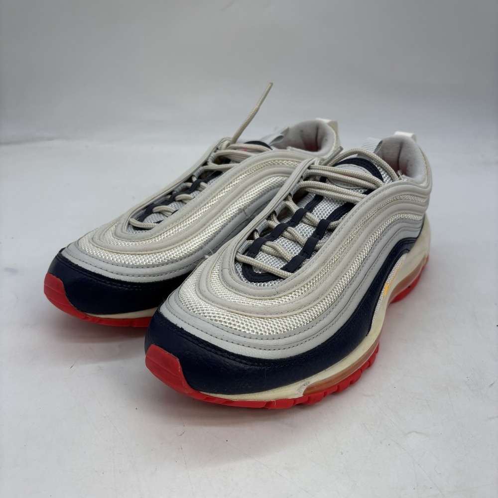 Nike Air Max 97 Platinum Laser Orange Shoes Womens 10 Running 921733 015